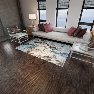 土耳其进口地毯 绽放系列田园风格家庭卧室客厅沙发地毯 12