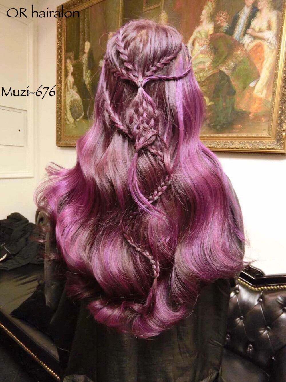 【无痕接发专辑】待我长发及腰 女神发型 背影杀手 挑染 无痕接发 波浪卷 水波纹 渐变色 接发 长发 卷发 美发 编发 发型 电棒造型 美图 长发及腰 染色 发型 原创 秋天