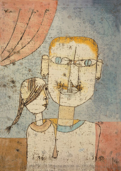 我寻找自己最天真的面貌，其实世界形成之前它已形成 Paul Klee #绘画推荐#