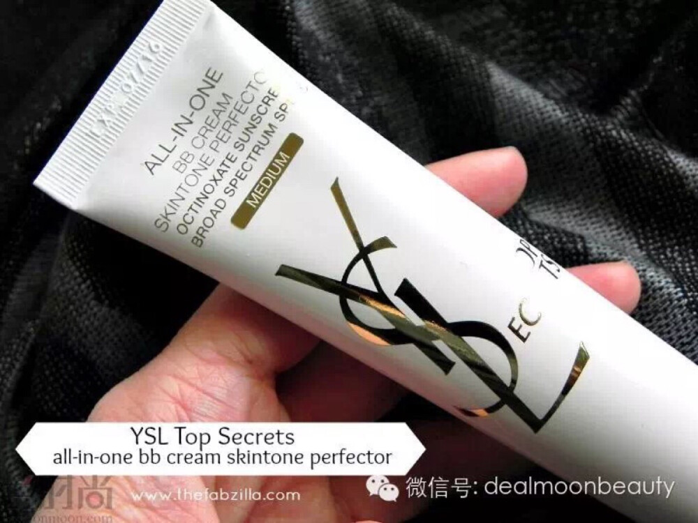 YSL Top Secrets BB Cream Skintone Perfector 圣罗兰多效BB霜 这只多效BB霜，更像是粉底和CC霜合二为一的产物，既有底妆的遮盖力，自然遮盖瑕疵，打造光泽美肌，还兼顾CC霜的修色功能，提亮修正肤色。质地非常轻盈，保湿度也超棒，能快速渗入肌肤，完全0妆感。里面还添加的防晒成分，使用起来更安心。所有肤质均可以使用。来源见水印