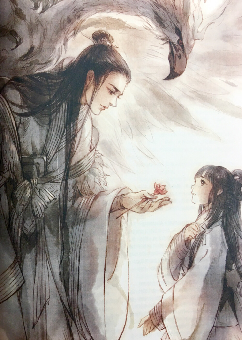 最是人间留不住，朱颜辞镜花辞树。——《朱颜》 沧月著 古戈力绘 高清插画