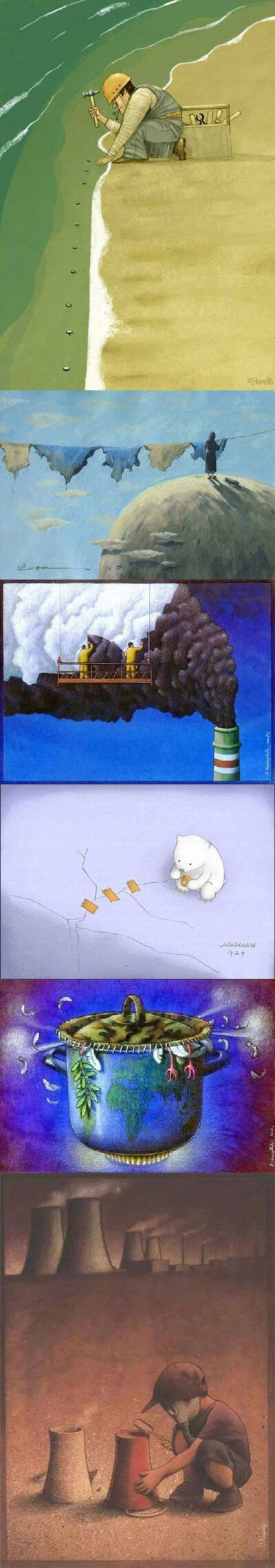 Magnificent Illustrations To Think About Climate Change: