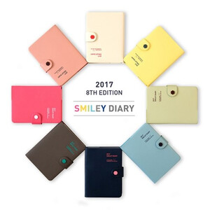 monopoly 2017笑脸日记记事本 SMILEY DIARY VER.88款选