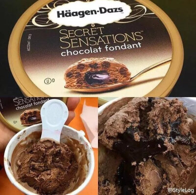 Haagen Dazs 爆浆流心巧克力冰