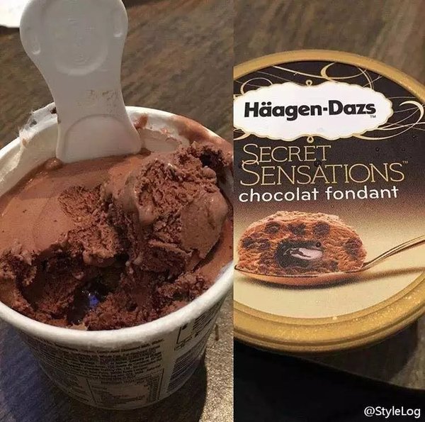 Haagen Dazs 爆浆流心巧克力冰