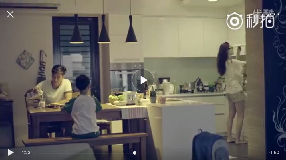 厨房餐厅在一起