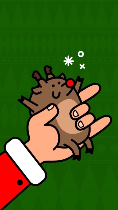 line friends 壁纸 iPhone （准备圣诞节了）