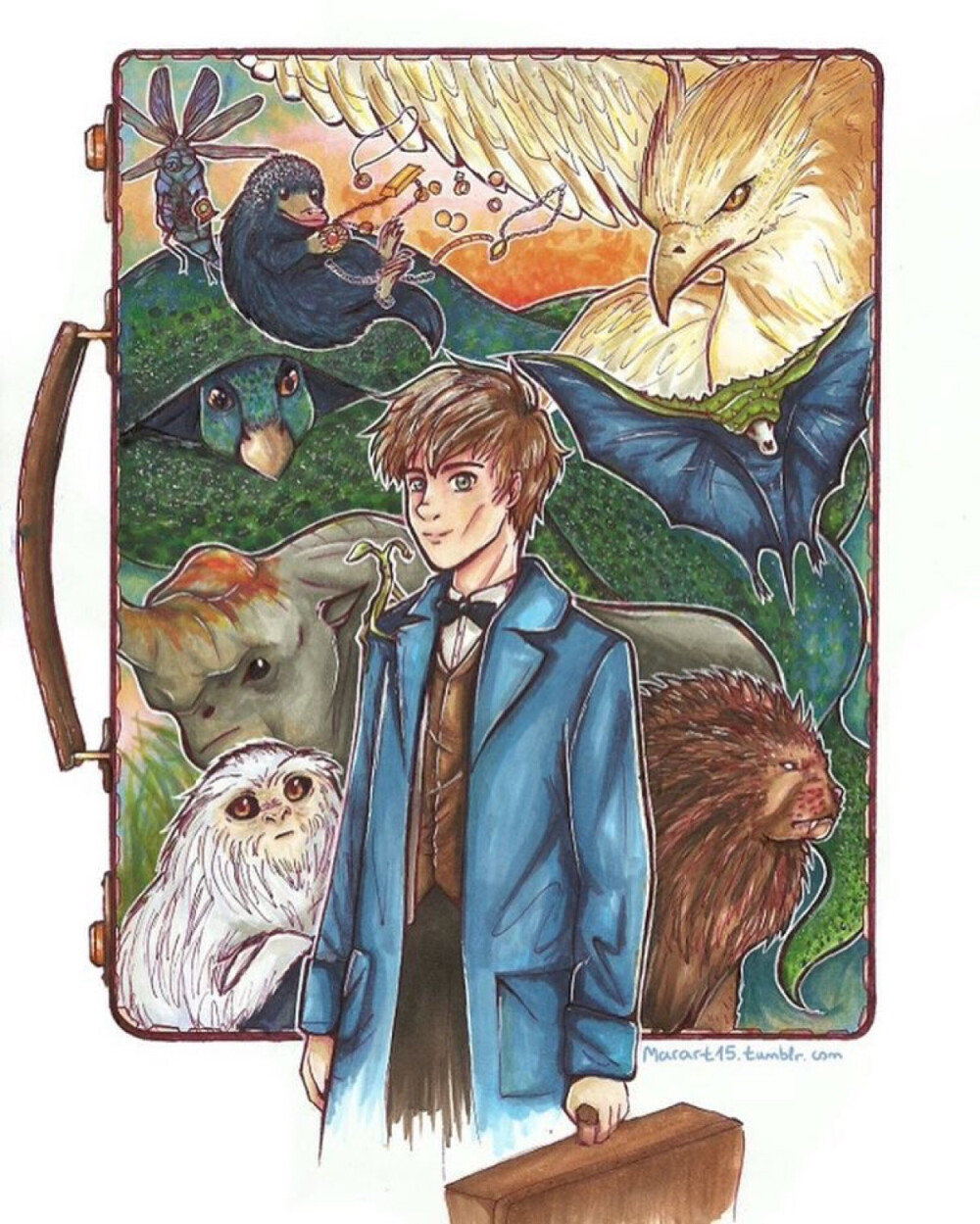 fantasticbeastsandwheretofindthem神奇动物在哪里