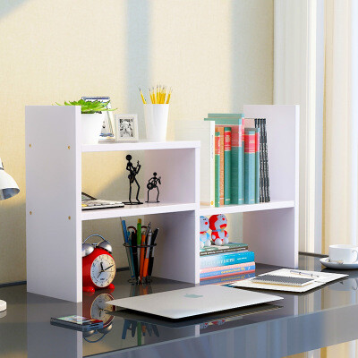 简约现代创意儿童桌上书架简易组合桌面小书架置物架办公书柜学生