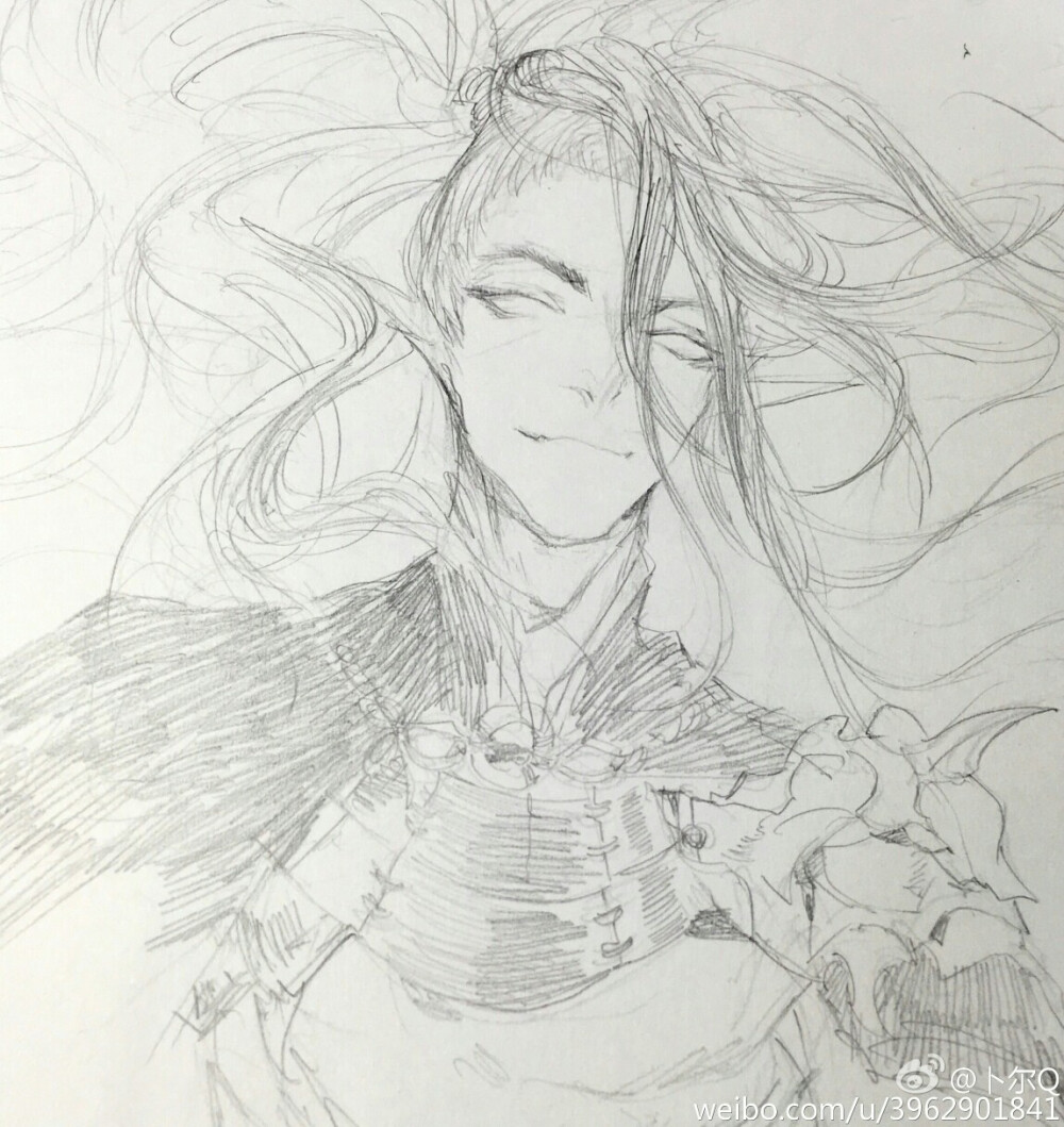 #阴阳师#同人 ssr 酒吞 微博画师——卜尔Q