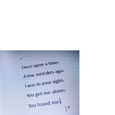 i knew u were trouble
Taylor swift