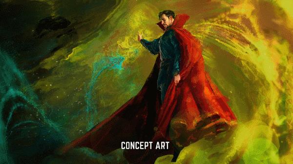 《奇异博士》概念设计图,电影的场景设计,视效真的好棒