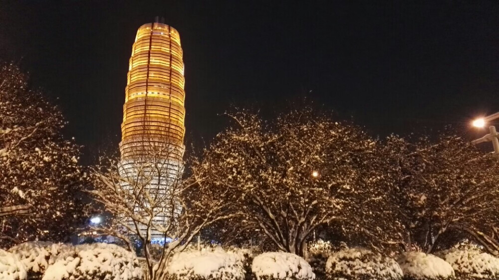 刮着风冒着雪……出来耍