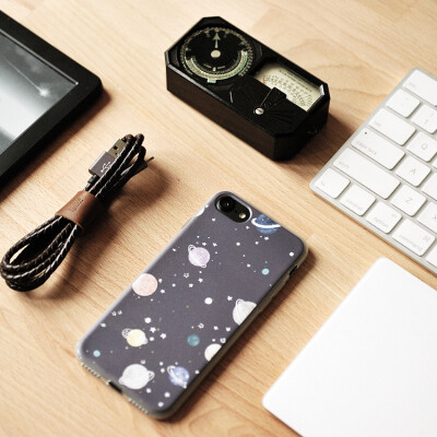 冇心原创 iPhone7手机壳 迷因星球 进口TPU 苹果 文艺可爱