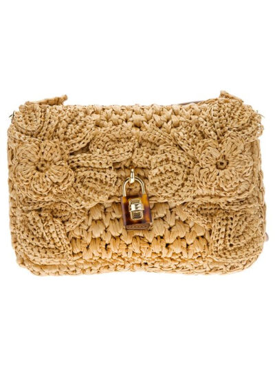 brown raffia clutch bag from Dolce Gabbana ♪ ♪ ... #inspiration #crochet #knit #diy GB http://www.pinterest.com/gigibrazil/boards/: