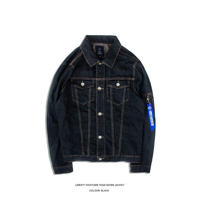 LIBERTY KOSTUME denim jacket MA-1 袋 牛仔夹克 丹宁外套 三色