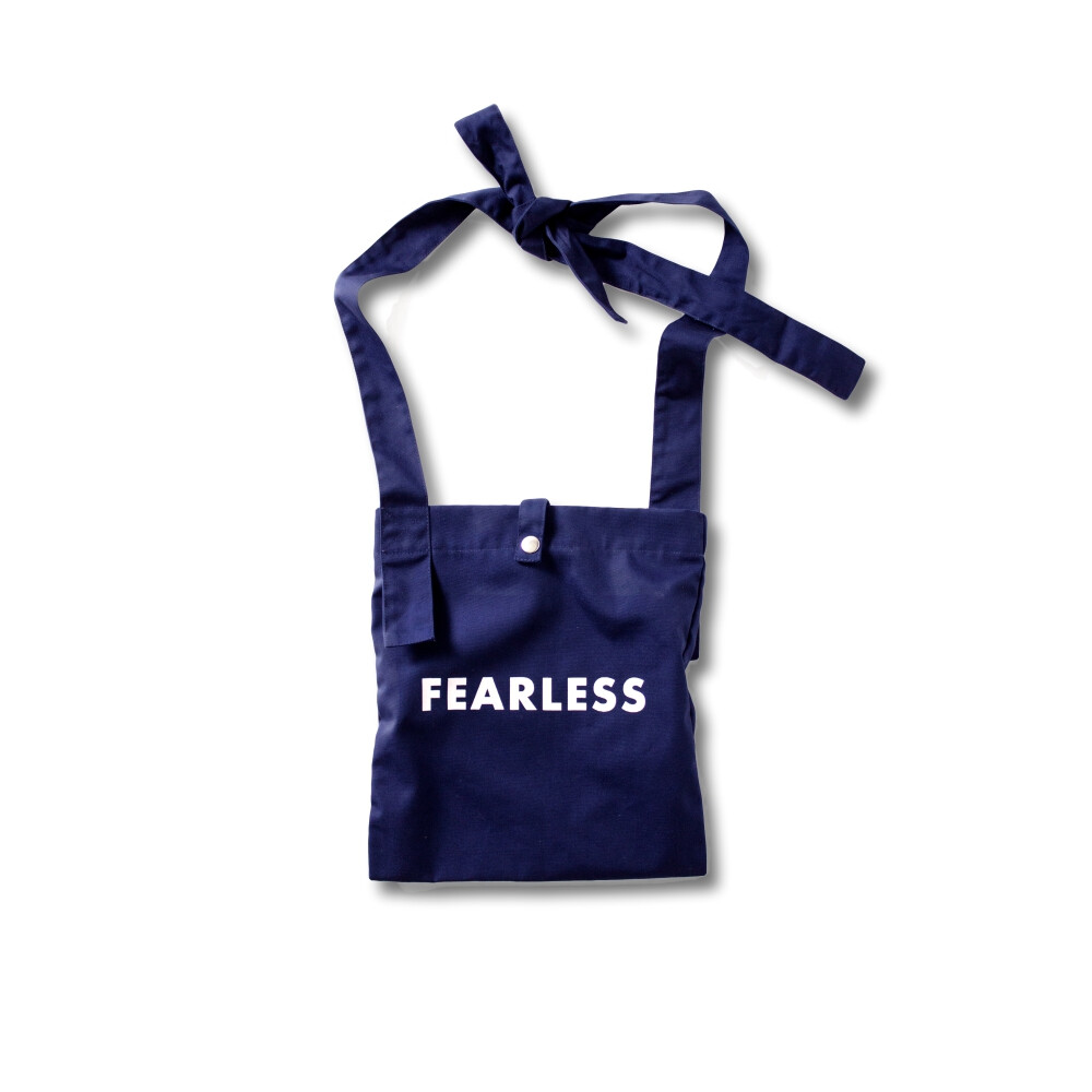 BORSCHT FEARLESS CANVAS BAG 印花帆布休闲单肩包侧背袋环保袋