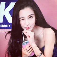 Angelababy，个性壁纸