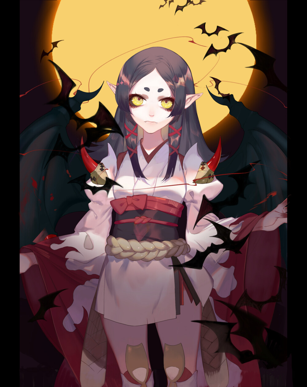 阴阳师 吸血姬 画师:dadonikaaaaaa 本作品pixiv id=59481178