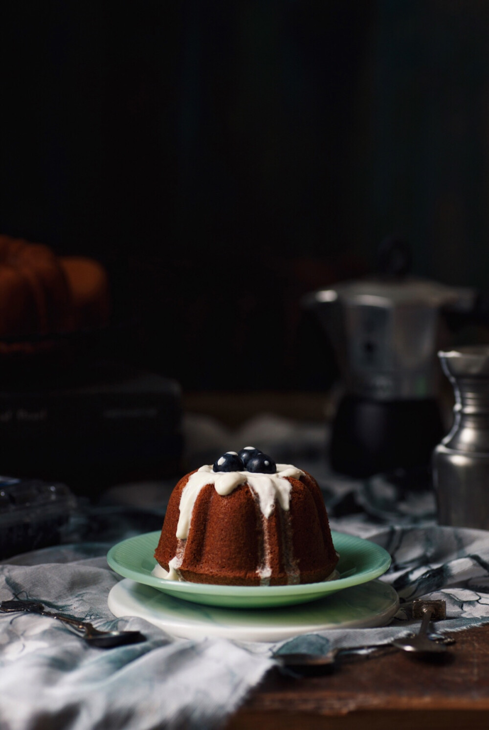 椰浆巧克力海绵蛋糕