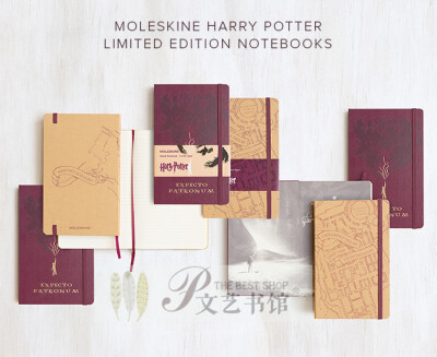 现货 Moleskine Harry Potter 哈利波特 活点地图 守护神咒手帐