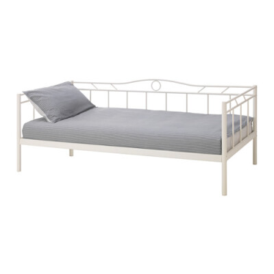 嘟嘟杭州宜家IKEA 拉姆斯塔 坐卧两用床框架带板条式床板