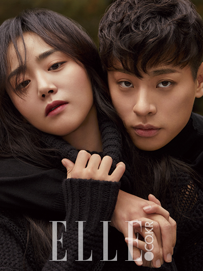 文瑾莹 朴政民 ELLE KOREA