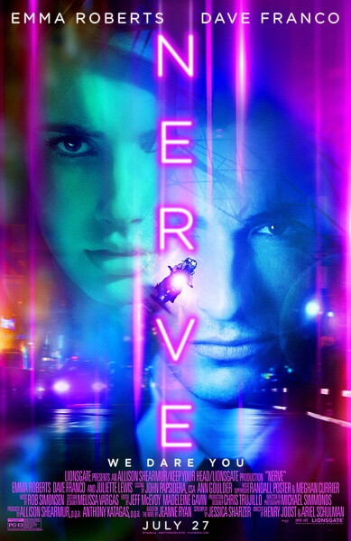 【玩命直播 Nerve】有一种网速叫做别人的网速……T_T…故事不复杂，多少有点讽刺的意味，也玩了一下悬念，拍得有点意思。