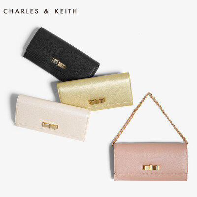 CHARLES&amp;KEITH 长款钱包 CK610840063 欧美时尚女士长款皮夹