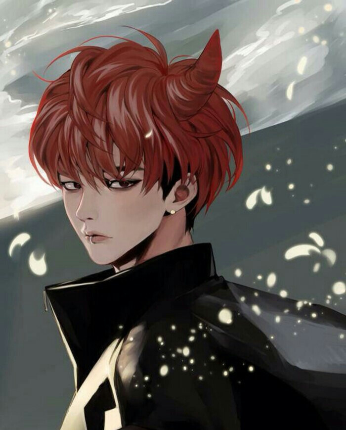 头像男头漫头美男恶魔角