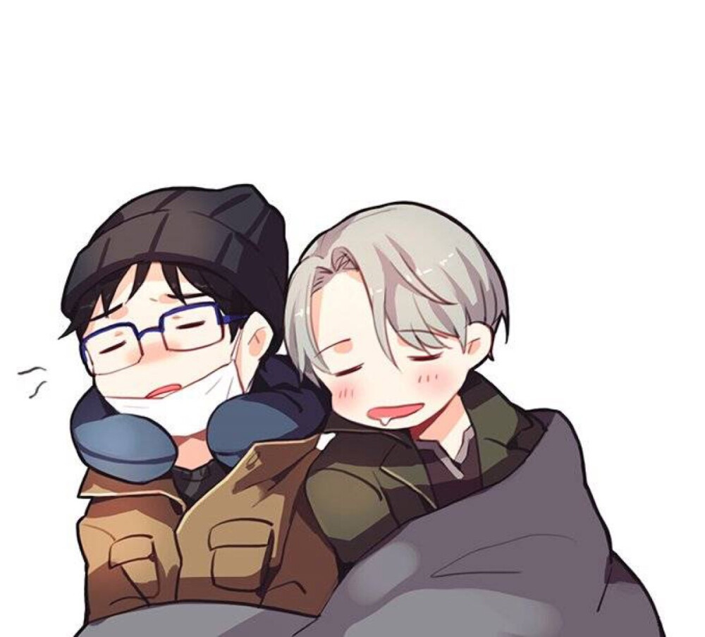 冰上的尤里 维克多 勇利 尤里 尤里奥 维勇 勇维 cp 十月新番 #动漫