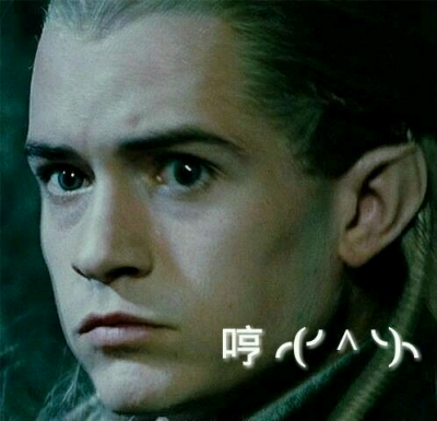 Orlando as legolas in the Hobbit