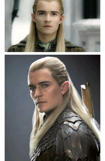 Difference between legolas in the lord of the rings and in the Hobbit