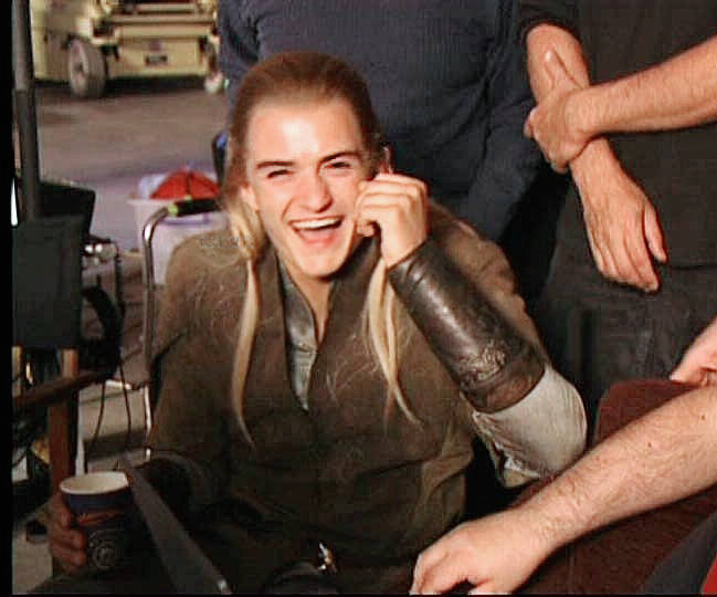 Orlando as legolas in the Hobbit