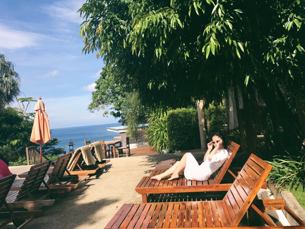 普吉岛，哈哈游客照