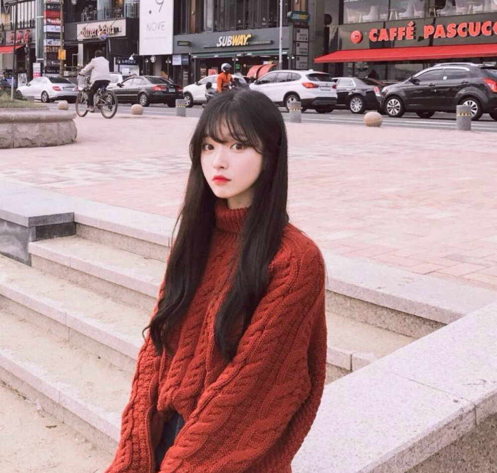 韩系女头 女生头像 韩 头像 女生 金娜熙.by:cccc 橙子.