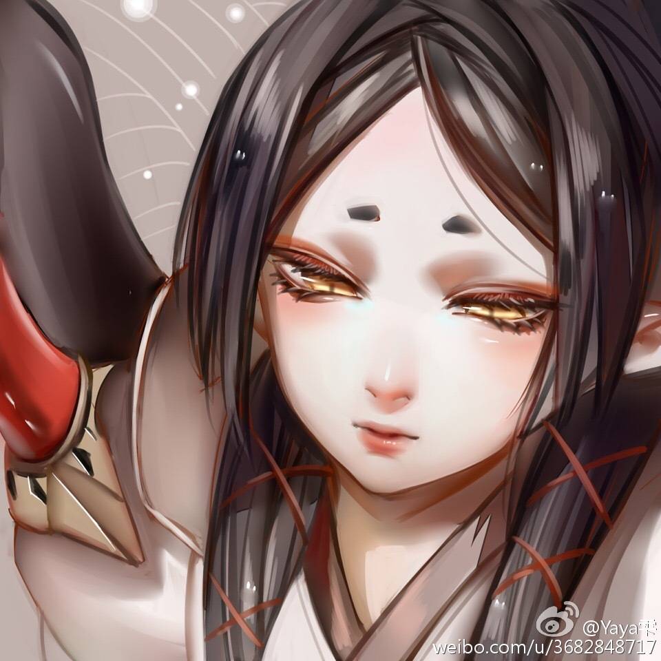 #陰陽師#同人 吸血姬 微博画师ID——咸鱼Yaya