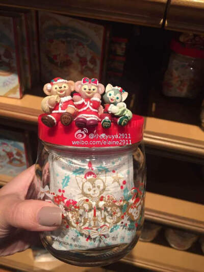 代购 日本代购 东京迪士尼 disneysea duffy 茶叶/茶叶罐 圣诞限定