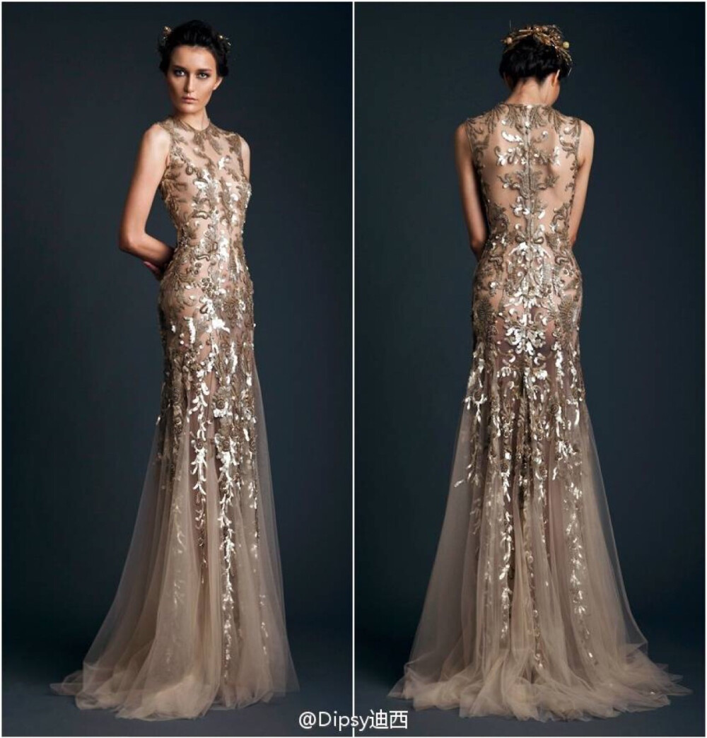 Krikor Jabotian 2014年的高定系列