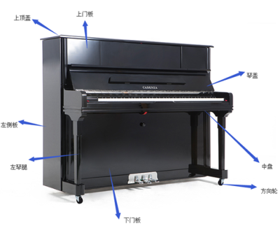 钢琴是我们生活中的高额消费品，所以我们除了对它音色音准要正的要求外，还希望它结实耐用，使用时间能够越长越好，那你知道钢琴的使用效果和使用寿命取决于什么吗？
在回答这个问题之前，先以我们学院这架卡丹…