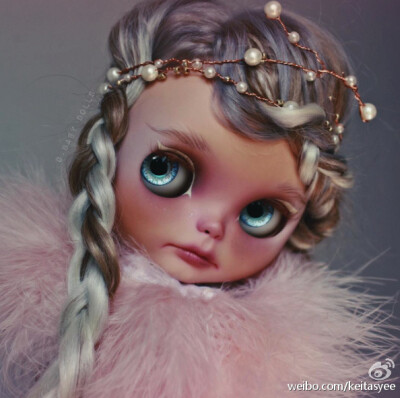 *** Gina Soriano Crazy Doll: OOAK Custom Art Blythe Doll。#DIY手作##手作玩偶##手工娃##可爱##原宿风##Custom Blythe#