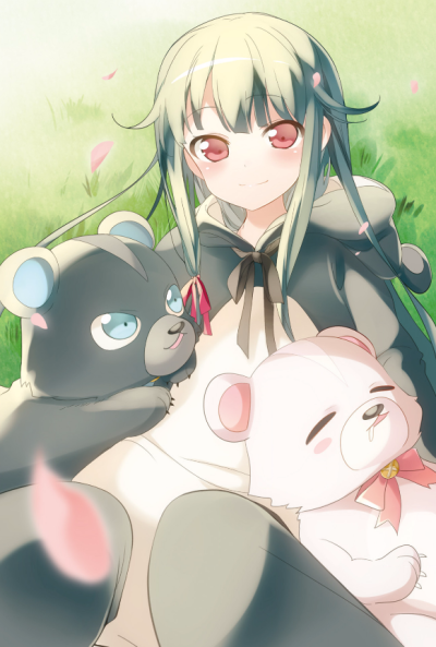 二次元 插画 少女 动漫 熊熊熊bear 优娜 小熊露 小熊Q