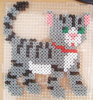 拼拼豆豆 动物作品  
猫猫 小猫 猫咪 喵喵 喵星人 铲屎官最爱系列 
拼豆小站 专注分享 - 拼豆图纸 拼豆材料包 拼豆成品