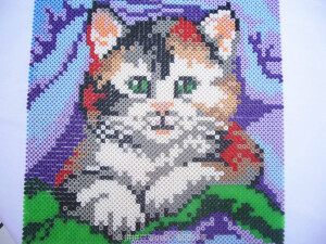 拼拼豆豆 动物作品  
猫猫 小猫 猫咪 喵喵 喵星人 铲屎官最爱系列 
拼豆小站 专注分享 - 拼豆图纸 拼豆材料包 拼豆成品