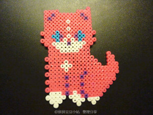 拼拼豆豆 动物作品  
猫猫 小猫 猫咪 喵喵 喵星人 铲屎官最爱系列 
拼豆小站 专注分享 - 拼豆图纸 拼豆材料包 拼豆成品