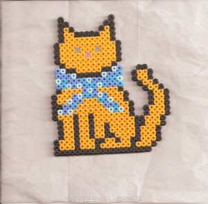 拼拼豆豆 动物作品  
猫猫 小猫 猫咪 喵喵 喵星人 铲屎官最爱系列 
拼豆小站 专注分享 - 拼豆图纸 拼豆材料包 拼豆成品