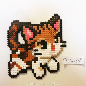 拼拼豆豆 动物作品  
猫猫 小猫 猫咪 喵喵 喵星人 铲屎官最爱系列 
拼豆小站 专注分享 - 拼豆图纸 拼豆材料包 拼豆成品