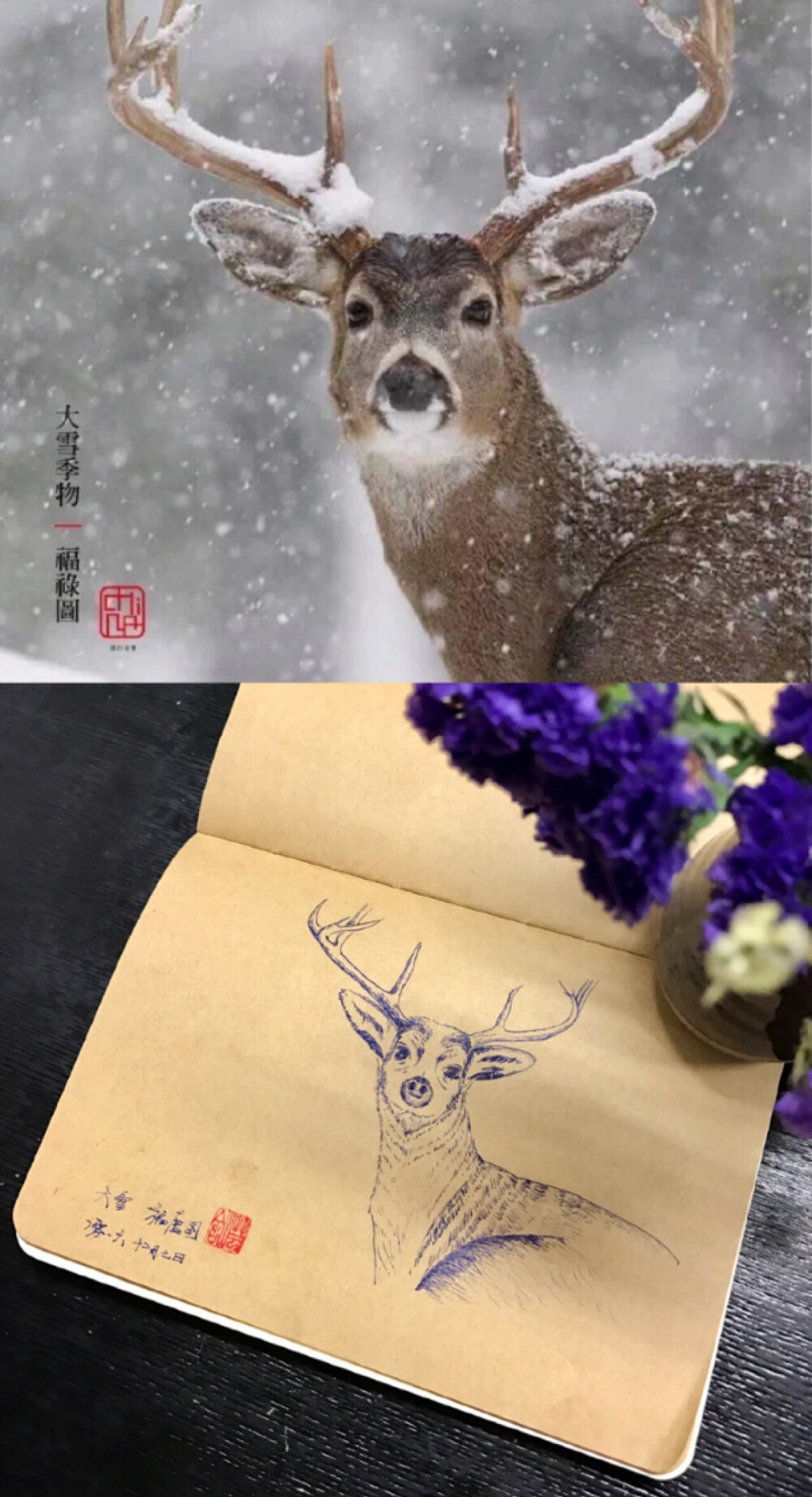 大雪丨一壶温酒，一炉火锅，三两知己，足以温暖这个寒冬。山舍有幸遇见:)