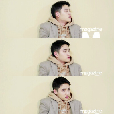 EXO 都暻秀 D.O 161203 Magazine M making film