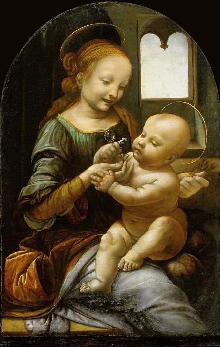 Benois Madonna, Leonardo da Vinci(1452-1519)